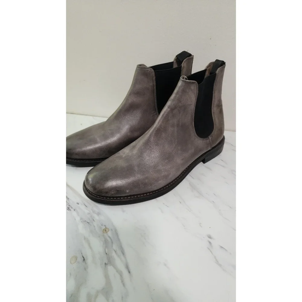 Frye Chelsea A9 Boot Gray little distress‎ 11.5